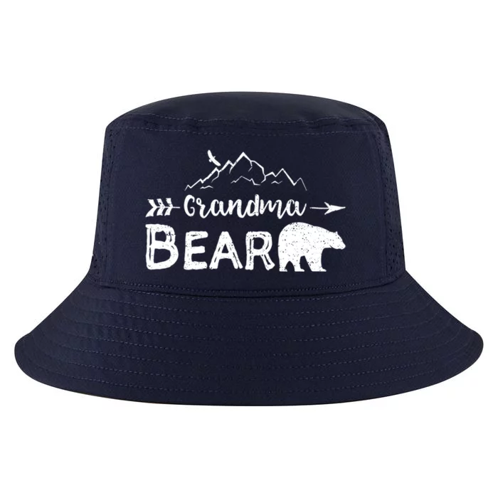 Grandma Bear Gift Matching Family Grandparents Camping Cool Comfort Performance Bucket Hat