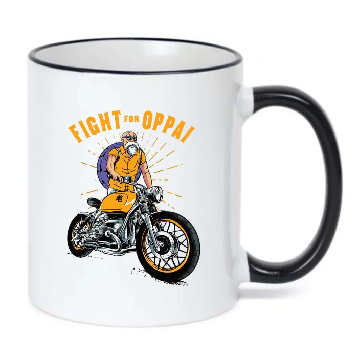 Grandpa Biker Black Color Changing Mug