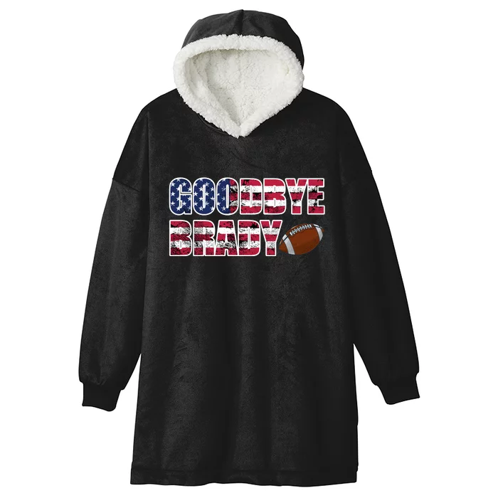 Goodbye Brady Hooded Wearable Blanket