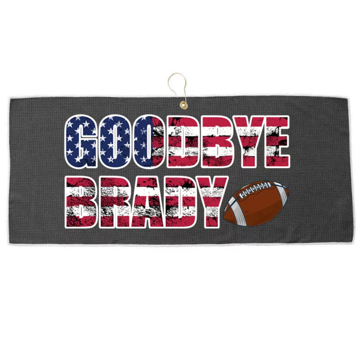 Goodbye Brady Large Microfiber Waffle Golf Towel