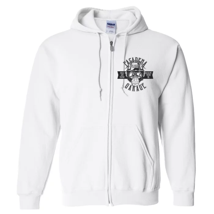 Garage Biker Full Zip Hoodie