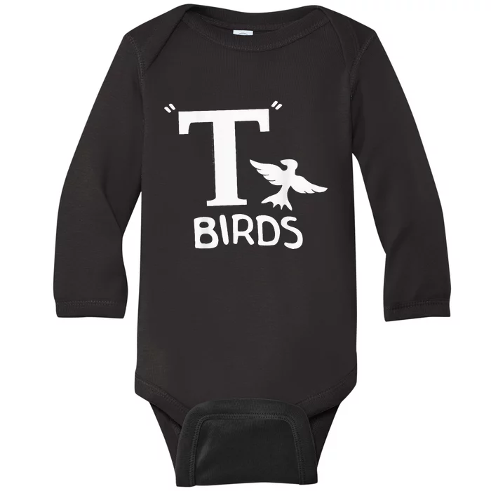 Grease Birds Baby Long Sleeve Bodysuit