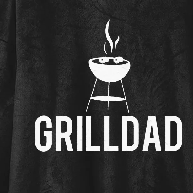 Grilldad Barbecue Grill Daddy Master BBQ Smoker Chef Dad Hooded Wearable Blanket