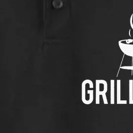 Grilldad Barbecue Grill Daddy Master BBQ Smoker Chef Dad Dry Zone Grid Performance Polo