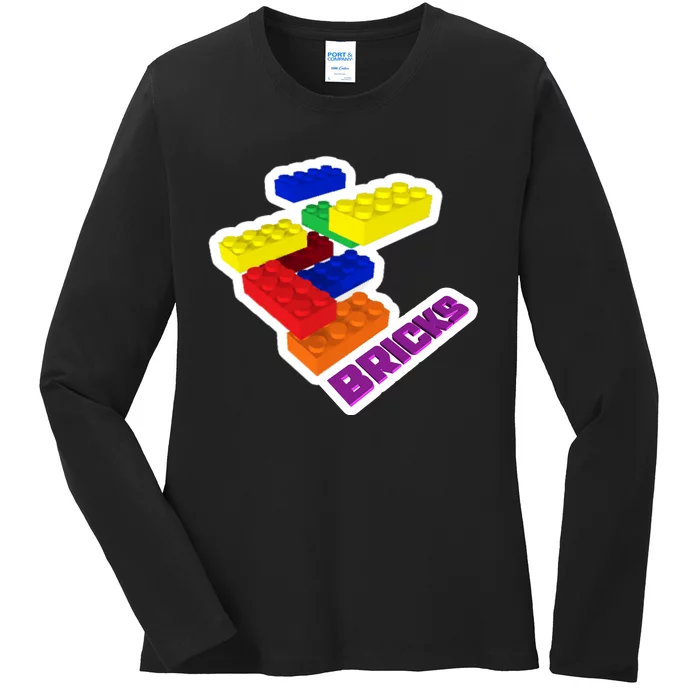 Got Bricks? Ladies Long Sleeve Shirt