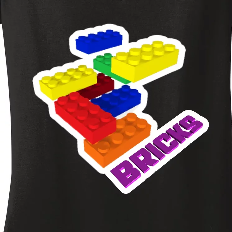 Got Bricks? Women's V-Neck T-Shirt