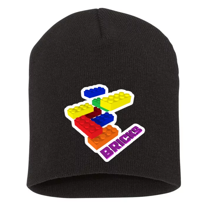 Got Bricks? Short Acrylic Beanie