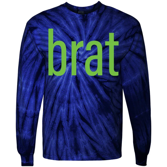 Green Brat Tie-Dye Long Sleeve Shirt