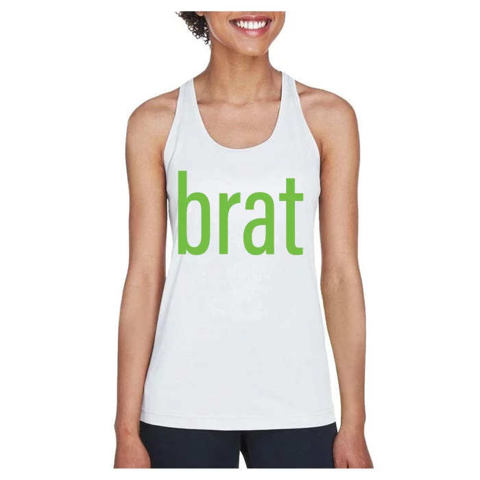 Green Brat Women's Racerback Tank