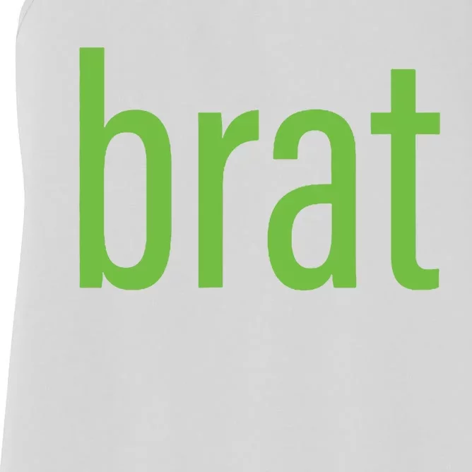 Green Brat Women's Racerback Tank