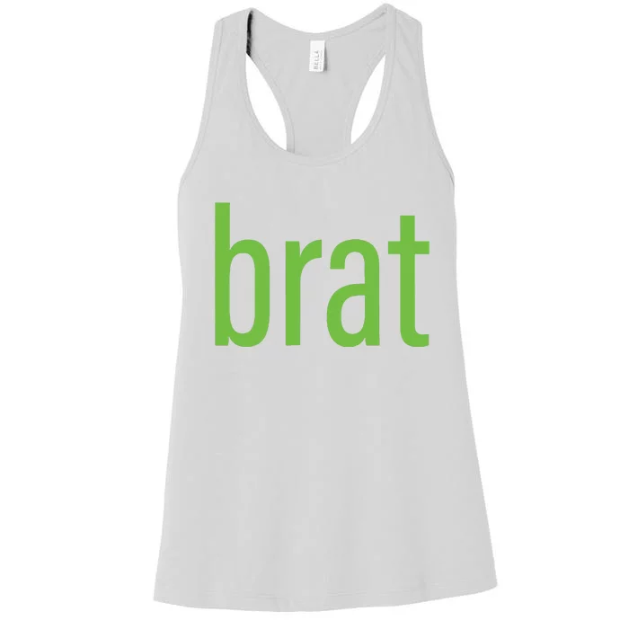 Green Brat Women's Racerback Tank