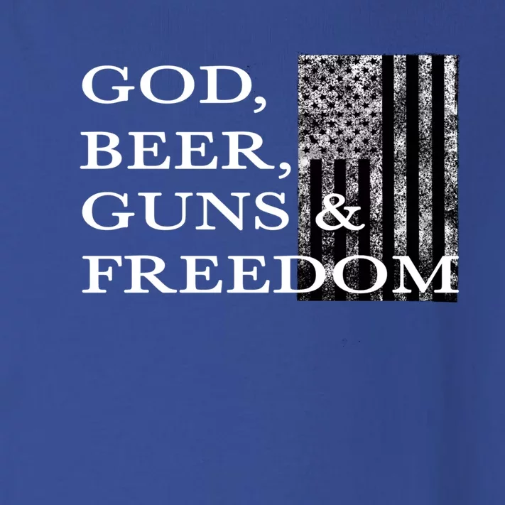 God Beer Guns Freedom Country Rights Party Republican Trendy Gift Toddler Long Sleeve Shirt