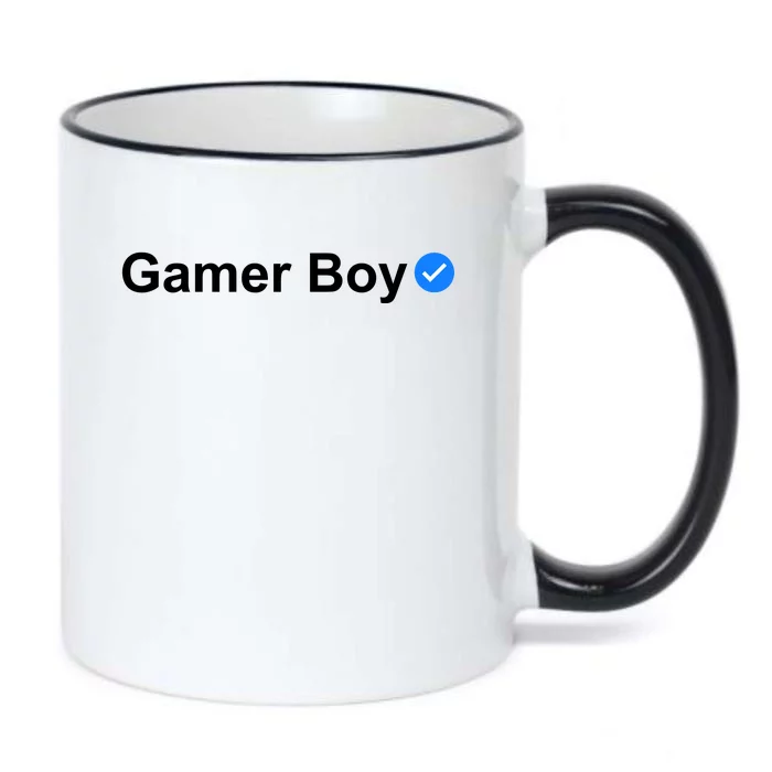 Gamer Boy Black Color Changing Mug