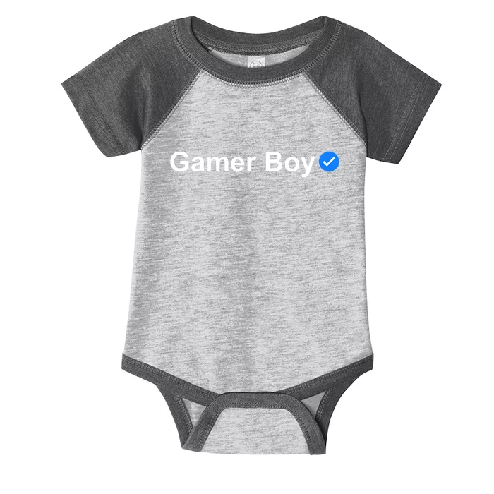 Gamer Boy Infant Baby Jersey Bodysuit