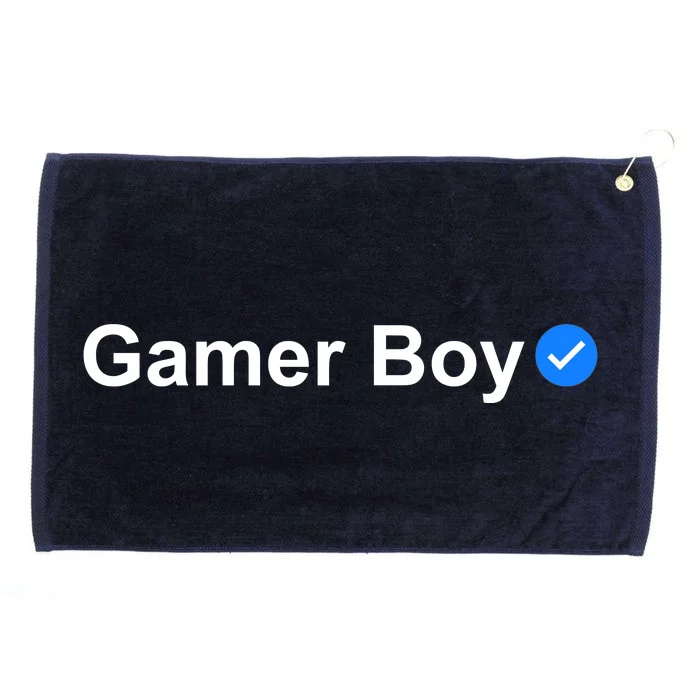 Gamer Boy Grommeted Golf Towel