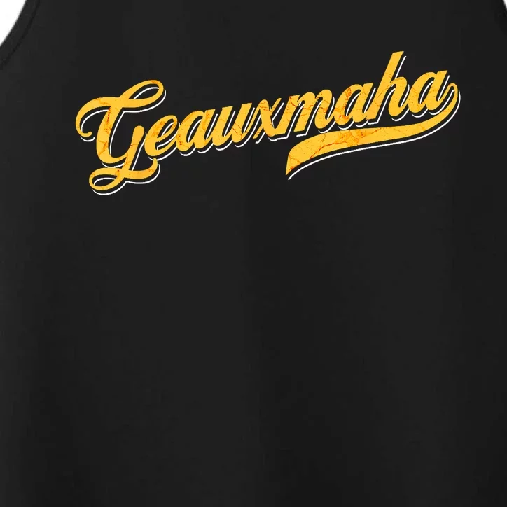 Geauxmaha Baseball Performance Tank