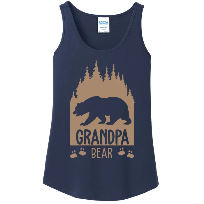 Grandpa Bear Ladies Essential Tank