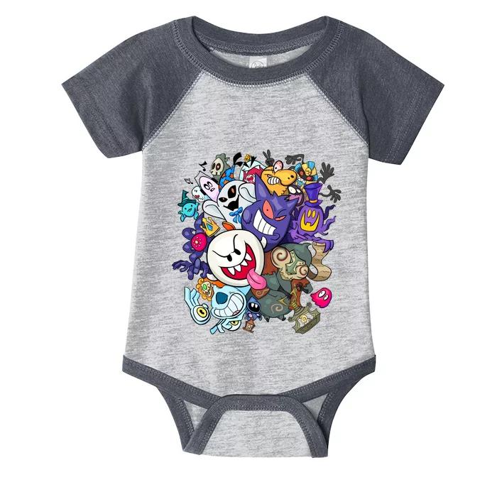 Ghostly Bunch Infant Baby Jersey Bodysuit