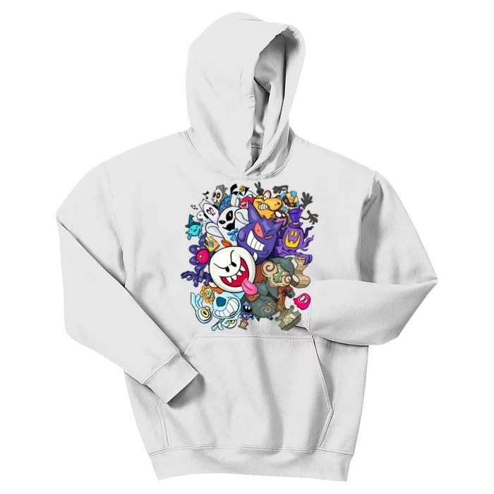 Ghostly Bunch Kids Hoodie