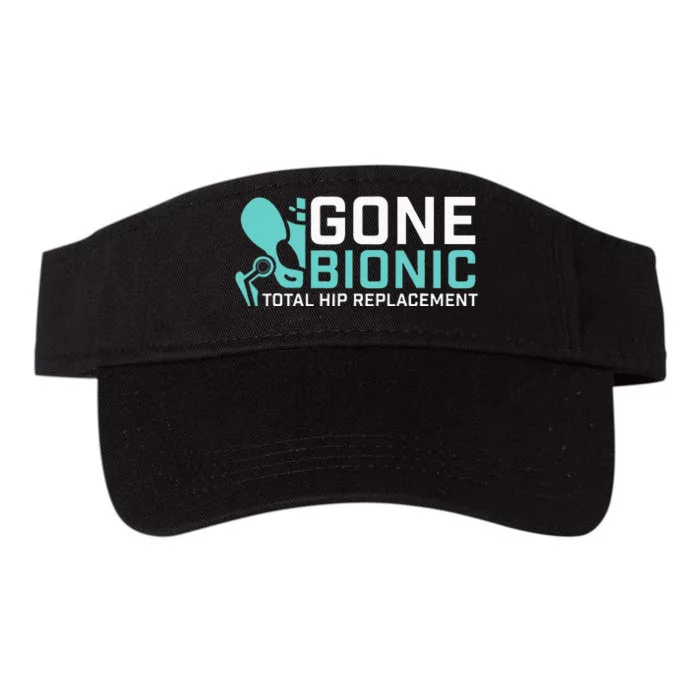 Gone Bionic Get Well Hip Replacement Surgery Recovery Valucap Bio-Washed Visor