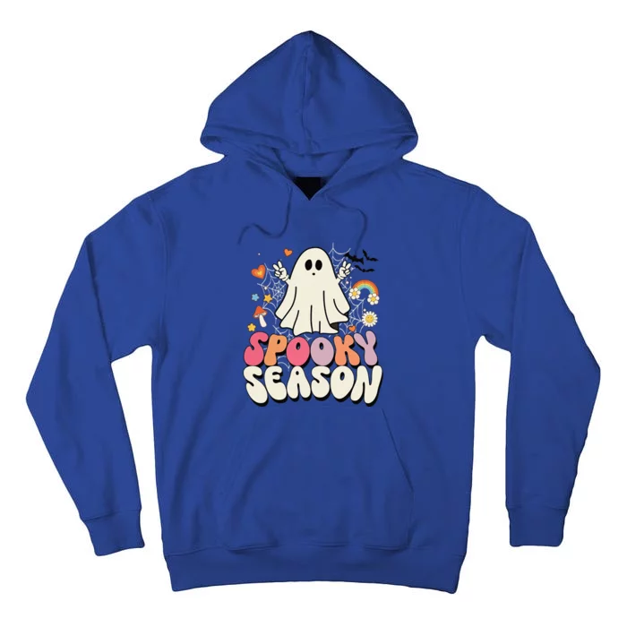 Groovy Boo Ghost Spooky Halloween Costumes Funny Funny Tall Hoodie