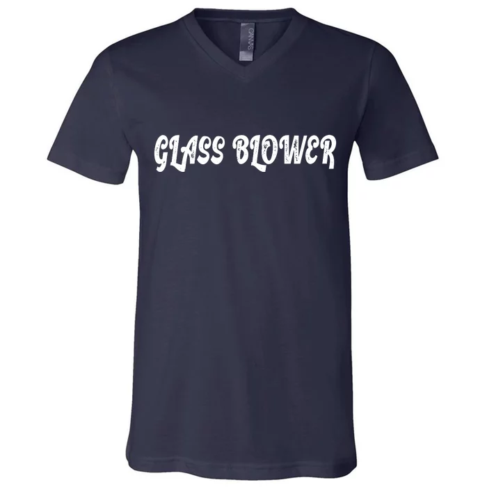 Glass Blower V-Neck T-Shirt