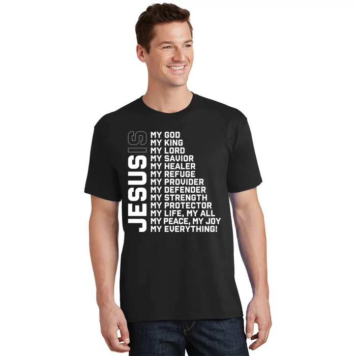 God Believer Gift Jesus Christian Lord Jesus Definition T-Shirt