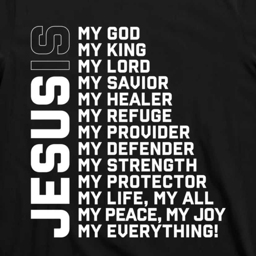 God Believer Gift Jesus Christian Lord Jesus Definition T-Shirt