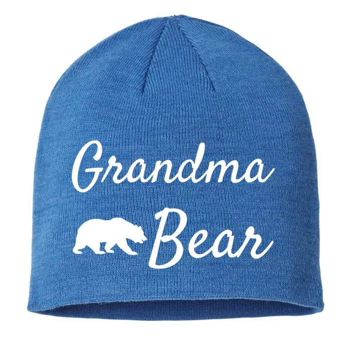 Grandma Bear Gift Christmas Papa Bear Mama Bear Bear Gift 8 1/2in Sustainable Knit Beanie