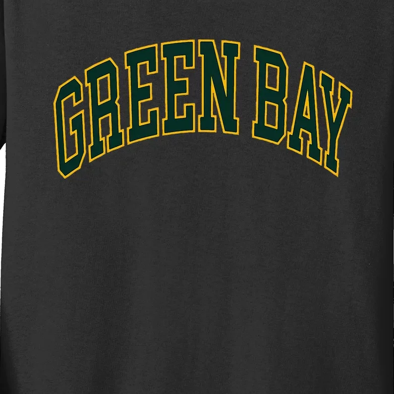 Green Bay Kids Long Sleeve Shirt