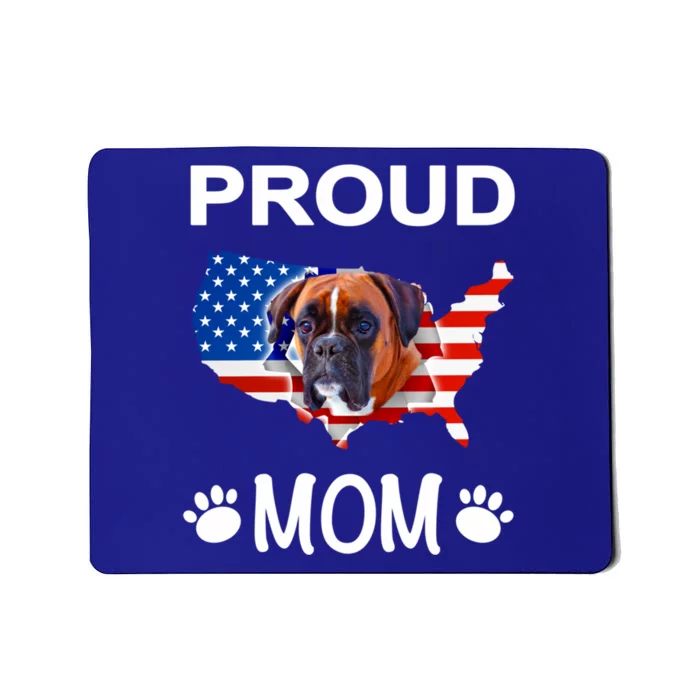 Ger Boxer Ger Boxer Dog Boxer Proud Patriot Mom Gift Mousepad