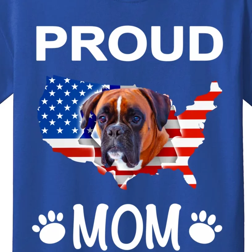 Ger Boxer Ger Boxer Dog Boxer Proud Patriot Mom Gift Kids T-Shirt