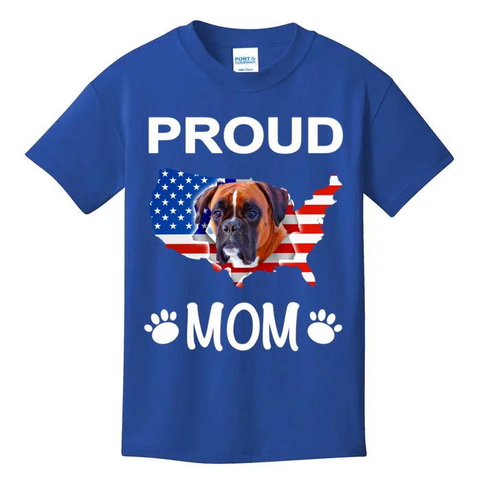 Ger Boxer Ger Boxer Dog Boxer Proud Patriot Mom Gift Kids T-Shirt