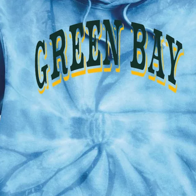 Green Bay Tie Dye Hoodie