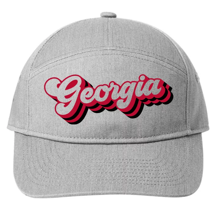 G.E.O.R.G.I.A Bulldogs Game Day 7-Panel Snapback Hat