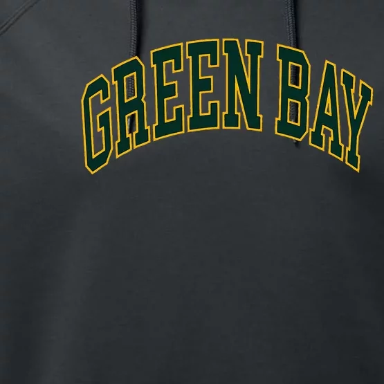 Green Bay Performance Fleece Hoodie