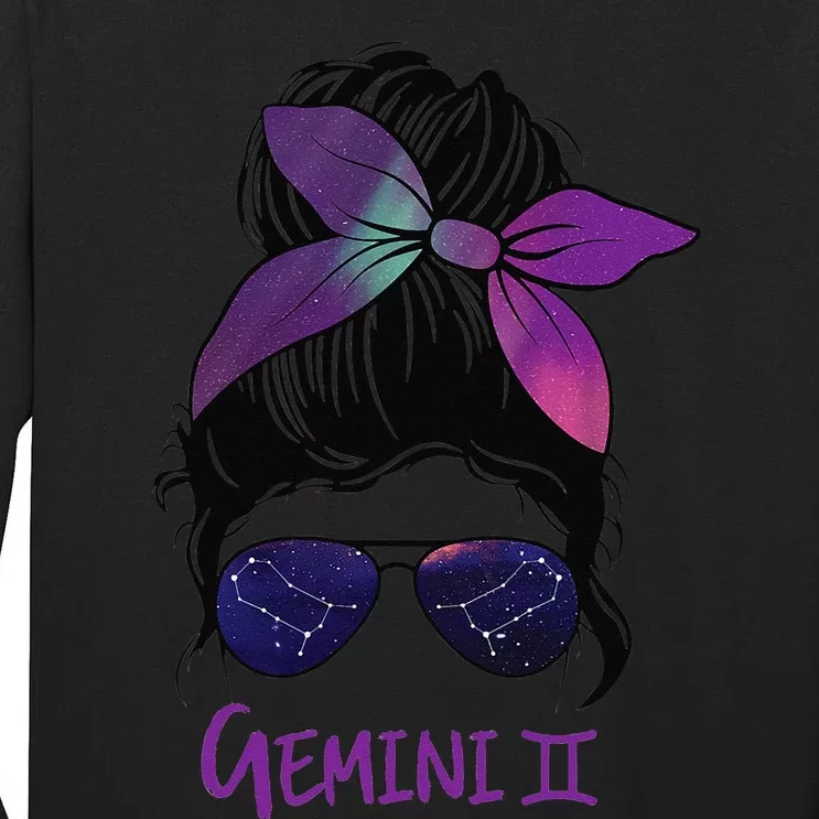 Gemini Birthday Gemini woman Zodiac Constellation Tall Long Sleeve T-Shirt