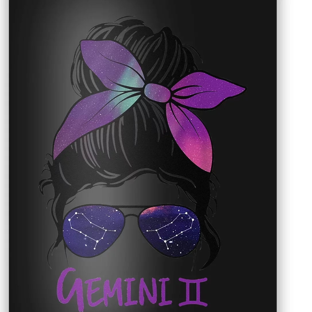 Gemini Birthday Gemini woman Zodiac Constellation Poster