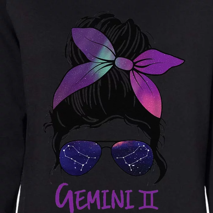 Gemini Birthday Gemini woman Zodiac Constellation Womens California Wash Sweatshirt