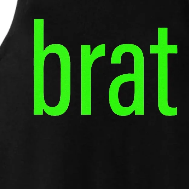 Green Brat Ladies Tri-Blend Wicking Tank