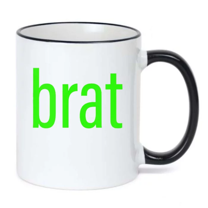 Green Brat Black Color Changing Mug