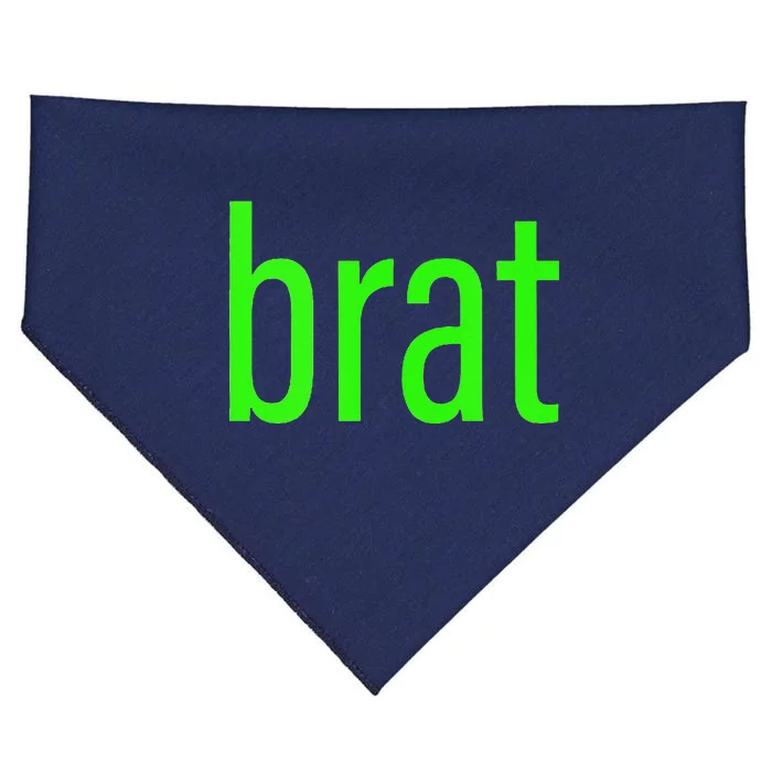 Green Brat USA-Made Doggie Bandana