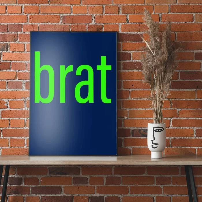 Green Brat Poster