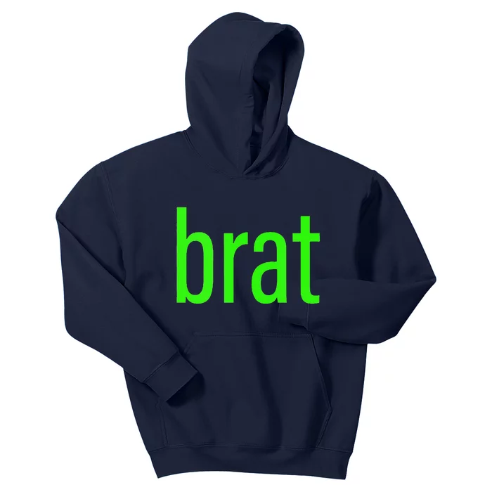 Green Brat Kids Hoodie