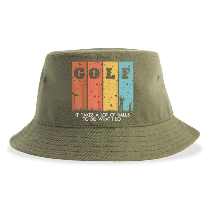 Golf Ball Hammock Sustainable Bucket Hat