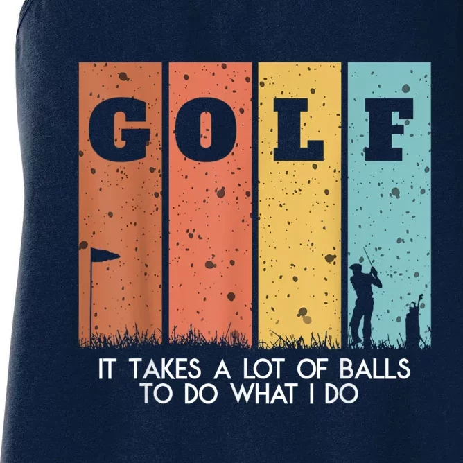 Golf Ball Hammock Women's Racerback Tank