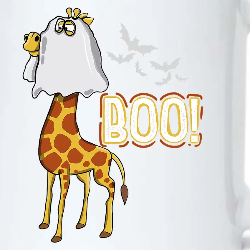 Giraffe Boo Halloween Fun Costume Party Black Color Changing Mug