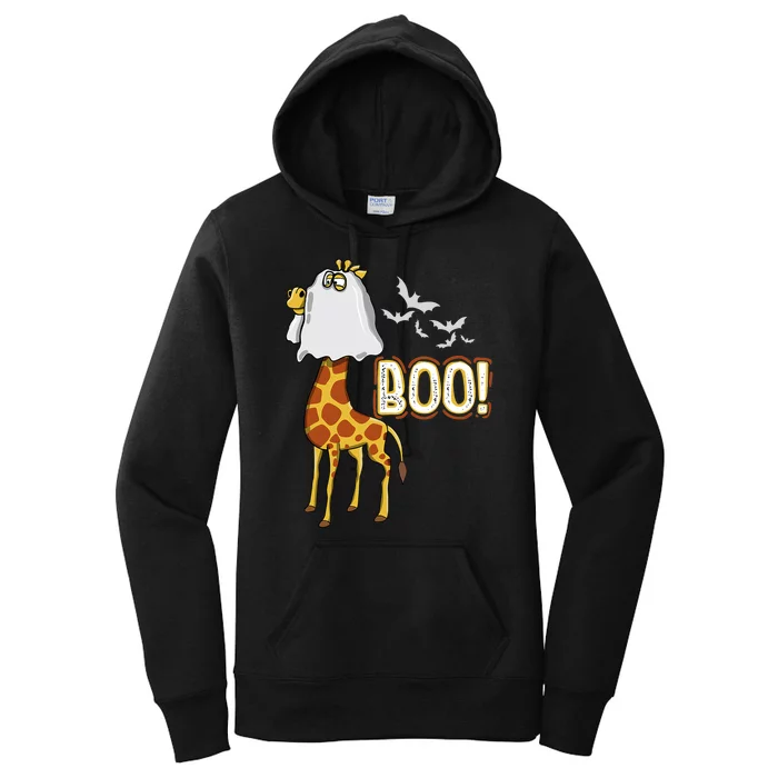 Giraffe Boo Halloween Fun Costume Party Women's Pullover Hoodie