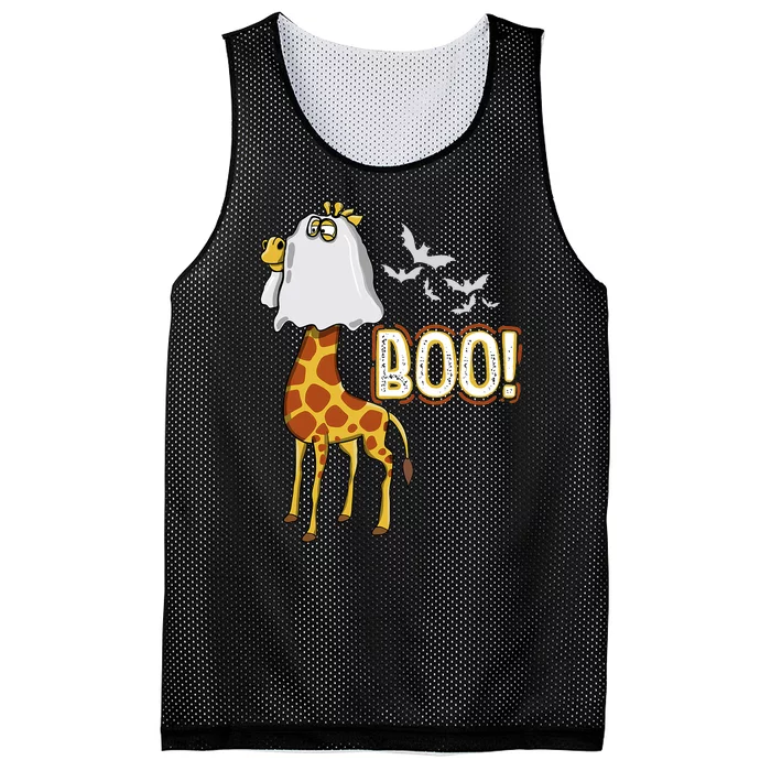 Giraffe Boo Halloween Fun Costume Party Mesh Reversible Basketball Jersey Tank