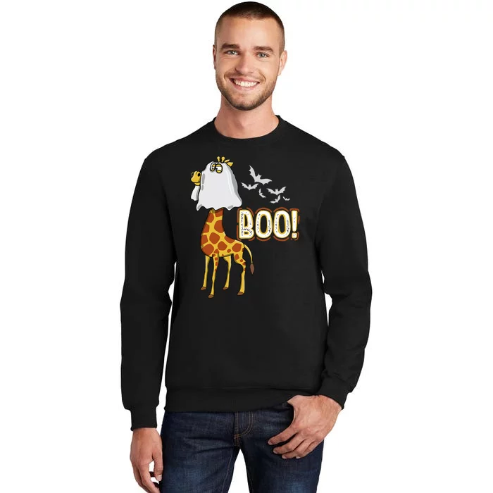 Giraffe Boo Halloween Fun Costume Party Tall Sweatshirt